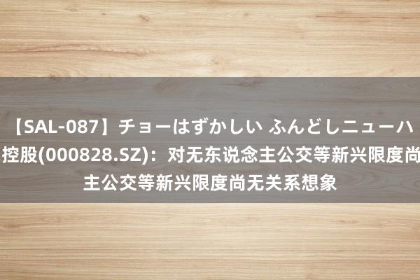 【SAL-087】チョーはずかしい ふんどしニューハーフ 2 东莞控股(000828.SZ)：对无东说念主公交等新兴限度尚无关系想象