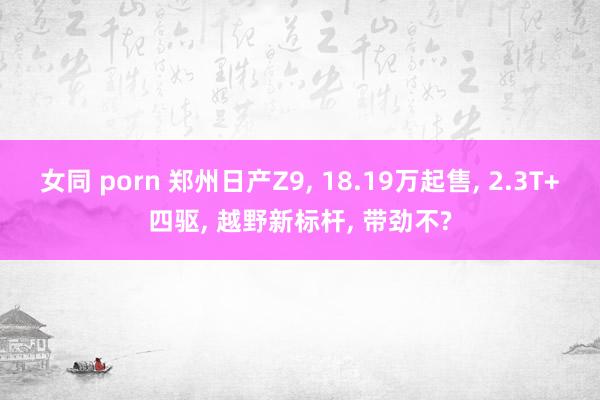 女同 porn 郑州日产Z9, 18.19万起售, 2.3T+四驱, 越野新标杆, 带劲不?